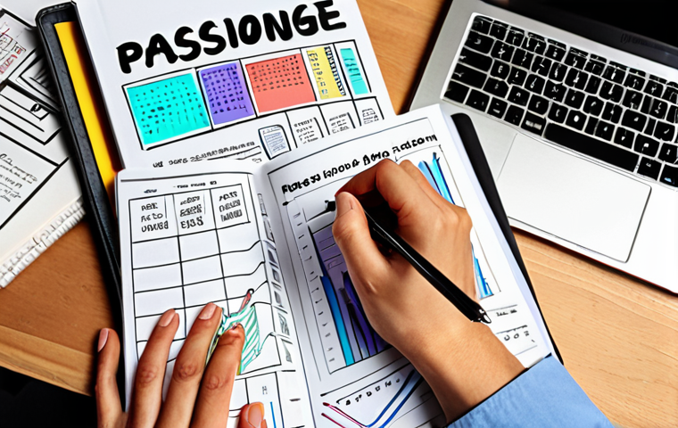 **

Prompt: "A brightly lit workspace with a person enthusiastically sketching ideas in a notebook. Scattered around are open books, a laptop displaying market analysis charts, and a motivational poster with the word 'Passione'. The overall mood is energetic and focused, symbolizing the transition from ideas to action."

**